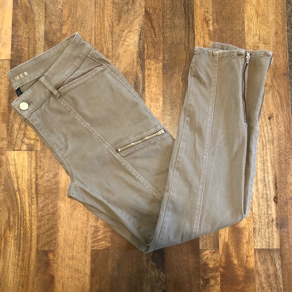 Khaki skimmer cargo pant